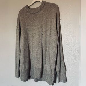 Aerie Tan Softest Luxe Crew Sweater